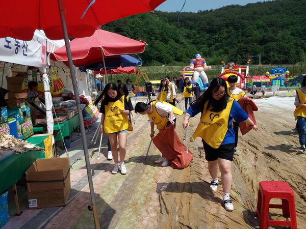 하동자원봉사센터, 청소년봉사단 Vol-Run 주인의식·애향심 함양 환경정화
